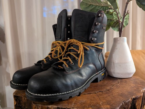Danner gritstone black 10 - 8", 10.5