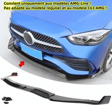 pour Mercedes Classe C V W206 S206 AMG-Line C43 2021-2025 Séparateur Lèvre avant