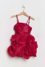 Robe de Cérémonie Pour Fille Roses Rouges