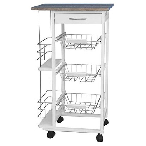 Chariot cuisine acier - de,