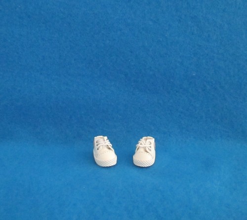 White leather doll - leather,