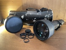 Près De Mint Nikon Ai-s Ed If Nikkor 600mm F/5.6 Téléphoto Mf Lentille De Japon