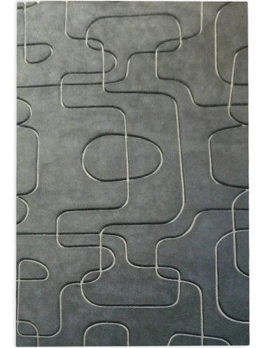 Tapis contemporain touffeté