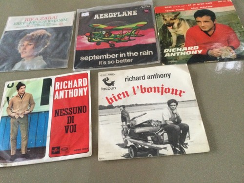 Lot disques 45t divers - lot,