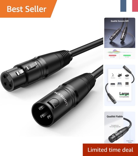Câble xlr ugreen - câble, 1m