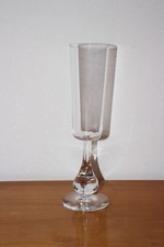 Flûte à champagne en cristal