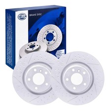 2x HELLA Pagid Disques Ø345mm