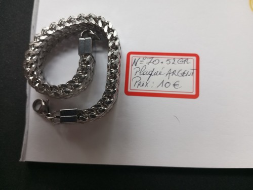 Bracelet metal acier - bracelet, couleur
