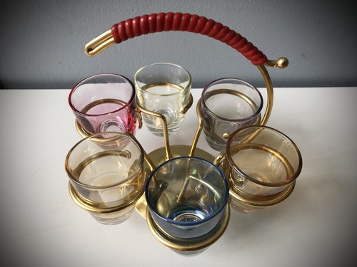 Vintage ancien service verre