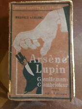 Edition Pierre Lafitte - Maurice Leblanc Arsène Lupin gentlemen-cambrioleur 1908