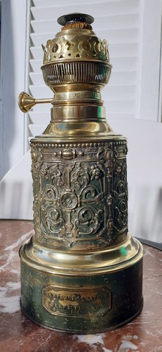 Lampe pétrole ancienne - lampe, à