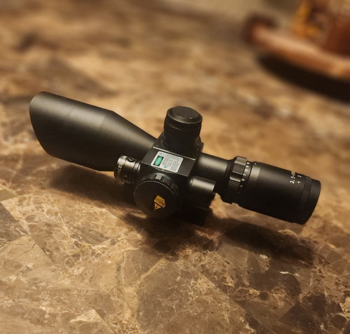 Laser scope 10x40 rifle - laser, 2.5-10x40