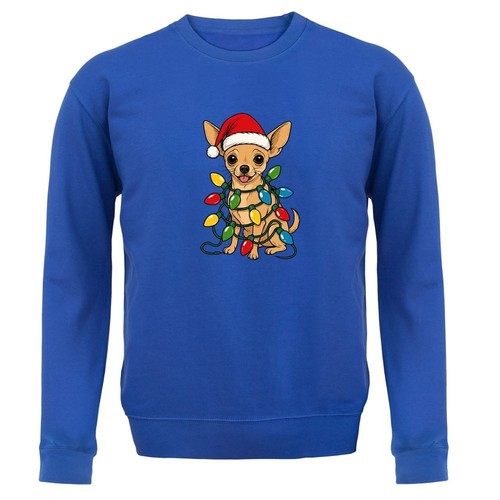 Chihuahua noël lumières - chihuahua,