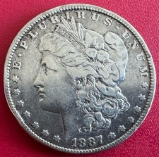 Superbe Morgan Dollar 1887 O