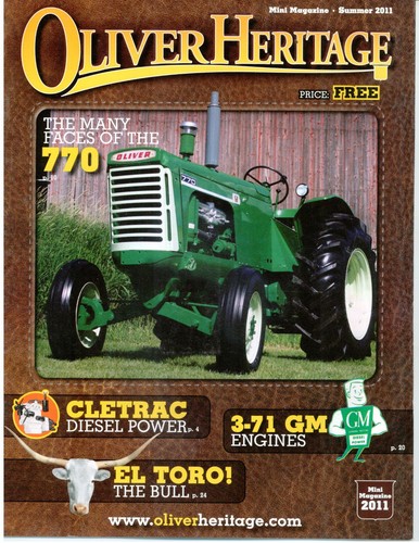 Oliver 770 tractor info - oliver,