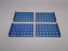 MECCANO: 4 plaques a rebords