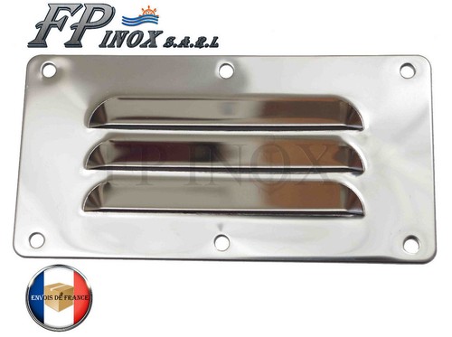 Grille inox 127mm 65mm - 127mm,