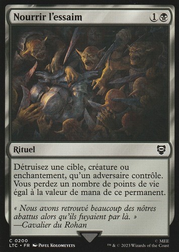 Mtg nourrir essaim le - -, x2