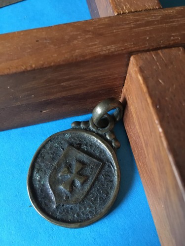 Vintage grande médaille - grande, en
