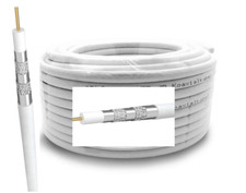 50 m Câble Coaxial TV,  5