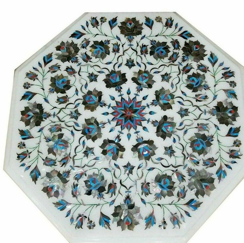 Marble table top semi - 18",