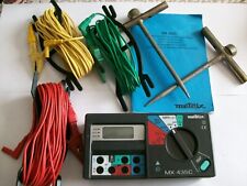 METRIX MX435C CONTROLEUR DE LA MESURE DE TERRE