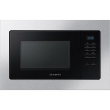 SAMSUNG MS20A7013AT Inox Micro-ondes solo encastrable 20L - 1250W - Plateau 25.5