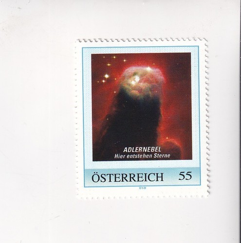 Timbre autriche astronomie - timbre,