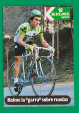 CYCLISME carte cycliste  VICENTE BELDA  équipe KELME  Signée