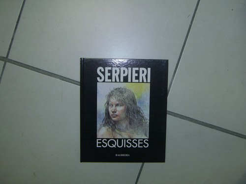Serpieri esquisses bagheera - esquisses.,