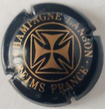 Ancienne Capsule de Champagne LANSON Noir et Or n°66 ou 67 ?