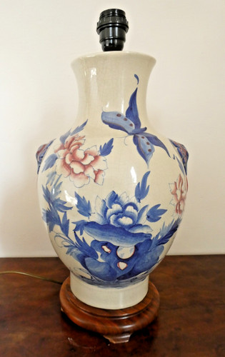 Grand pied lampe céramique - de,