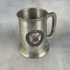 Chope à bière étain