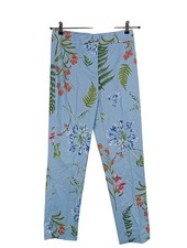 SEM PER LEI Pantalon en jersey Dames Pantalon T EU 36 bleu style décontracté