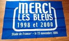 Drapeau MERCI LES BLEUS 1998