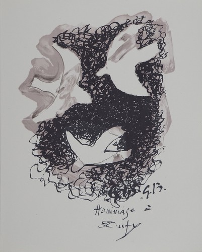 Georges braque colombes - braque,