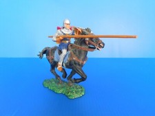 ELASTOLIN /  LE MOYEN AGE  CHEVALIER  AU COMBAT   très belle pièce