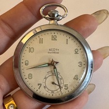 Montre À Gousset Scott Anti