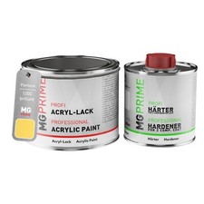 Pantone 120C Yellow Peinture acrylique brillante Pot de 0,75 litre durcisseur