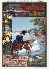 Affiche chemin de fer Nord -