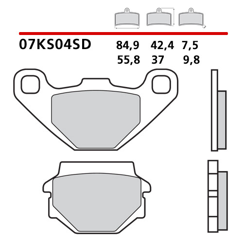 Patins frein brembo - patins,