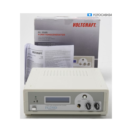Voltcraft 250d générateur - voltcraft, fg-250d