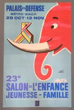 Affiche hervé morvan - affiche, salon
