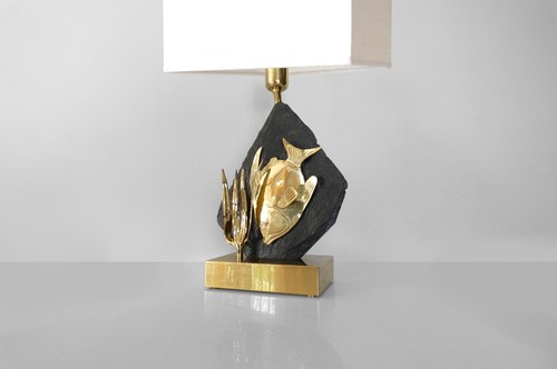 Lampe table sculpturale - lampe,
