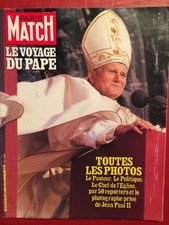 Paris Match 13/06/80 Jean Paul II Arnaud de Rosnay Paco Camino Mehaignerie