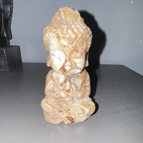 Natural agate geode druzy - agate,