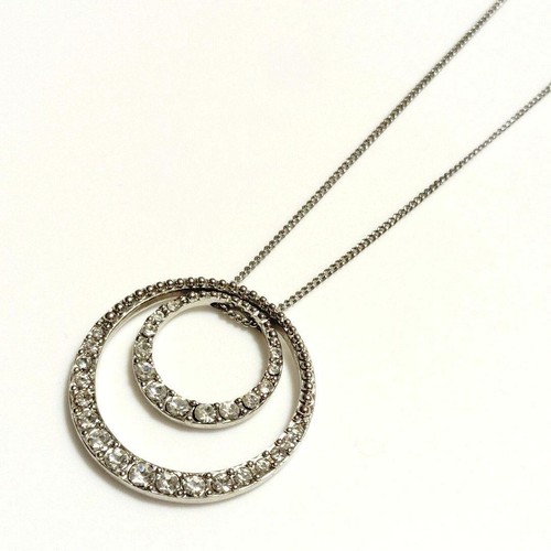 Collier argent cristal - collier,
