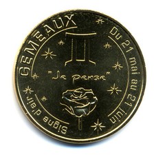 13 AUBAGNE Les signes du zodiaque, Les Gémeaux, 2014, Monnaie de Paris