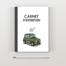 Carnet d'entretien 4L R4 4l
