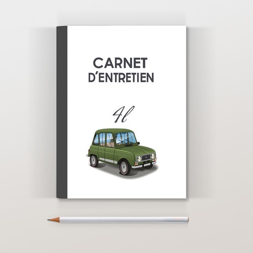 Carnet entretien r4 - d'entretien, 4l